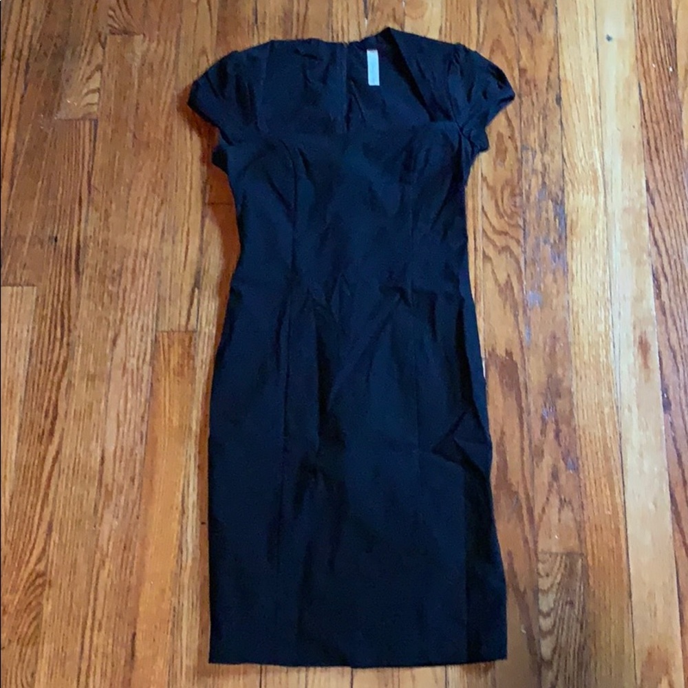 Black Lovely Day Dress One Way Stretch